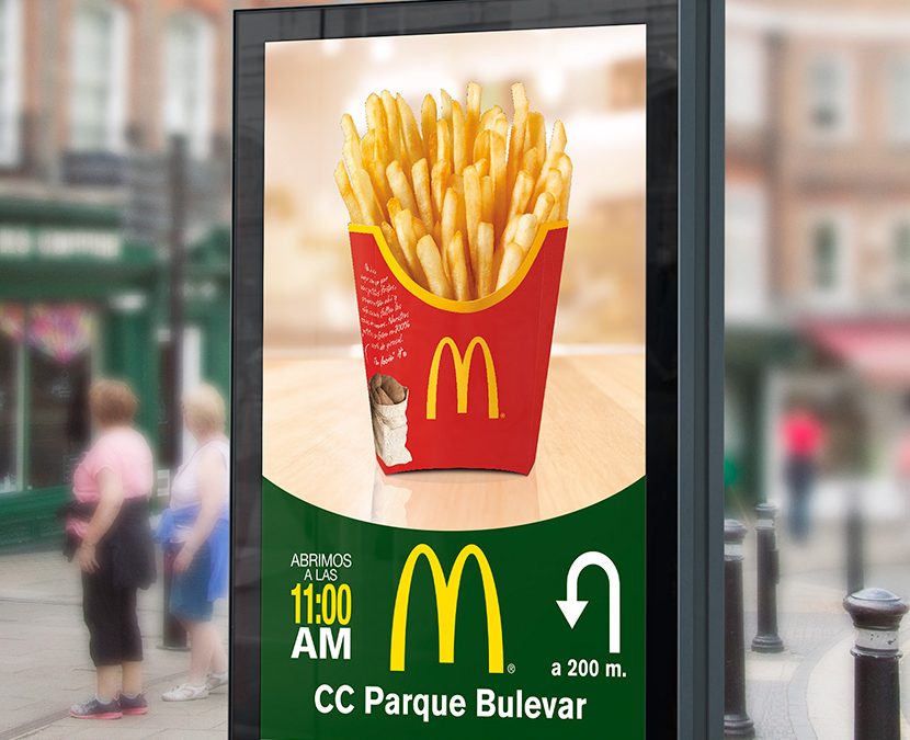 McDonald’s: mobiliario urbano